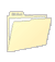 Large open folder icon