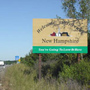NH Welcome Sign