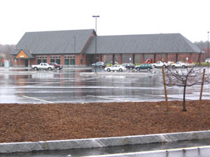 At Exit 5 in Londonderry, a bus terminal, bus maintenance facility and bus storage