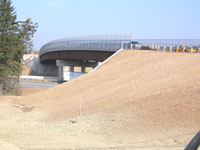 Completed Cross Street Bridge 11/04/08