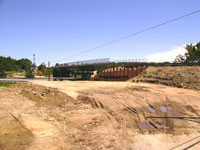 Cross Street Bridge Grading 07/12/07