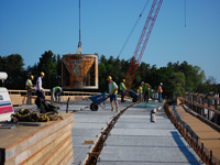 Deck Panel Haunch Pour 05/30/08