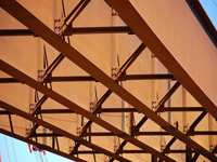 Cross Street Bridge Girders - 04/04/08