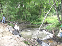 Concrete Pipe & Headwall Installation 08/31/09