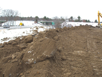 Infield Ledge Placement 03/12/08