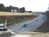 Exit 1 Northbound Bridge over I-93 12/09/08
