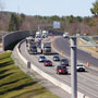 Southbound I-93 Looking North Toward Soundwall - 05/13