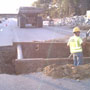 Northbound 36 Inch RCP Pipe Crossing 1st Night 10/03/11