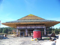 Exit 2 PNR - Bus Terminal - Framing of Structure Initiated 09/18/07