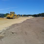 Placing Sand on Southbound Off Ramp - 08/13