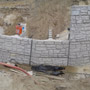 Construction of T-wall at Corner of Pelham Road & Stiles Road - 10/13