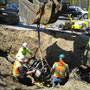 Pelham Road sewer main installation 05/13