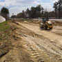 Northbound off ramp construction 05/13