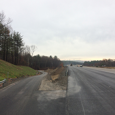 North Lowell Rd. Bridge and Access Ramp completed. Facing South - 11/16