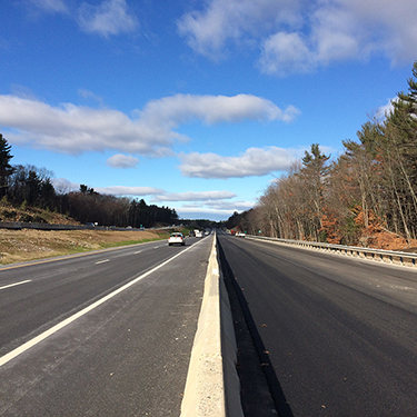 Northbound Barrel Full width. Facing North - 11/16