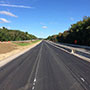 New Northbound Barrel Paved - 9/16