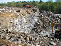 Ledge Blasting & Removal 05/04/09