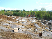 Preping to Blast 05/04/09