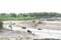 Northbound South Abutment Route 111 05/04/09