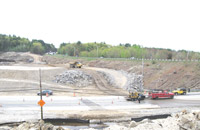 Northbound South Abutment Route 111 05/04/09