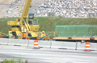 Early Bridge Work 08/27/09