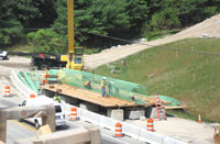 Early Bridge Work 08/27/09