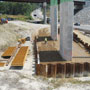 Rte. 111 Pier Stems and Backfill - 09/12