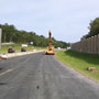 Soundwall along Northbound looking North - 07/15