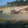 Rock removal for new Northbound off Ramp at Exit 3 - 09/14