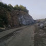 Rock removal for new Northbound off Ramp at Exit 3 - 09/14