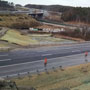 New Exit 3 Northbound off Ramp with I-93 in the background - 12/14