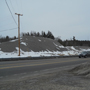 Gravel stockpile near Wall Street - 03/14