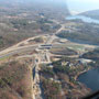 Aerial Photo of Exit 3 area looking East - 11/14