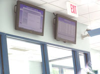 Exit 4 Bus Terminal Arrival Departure Monitors 08/21/07