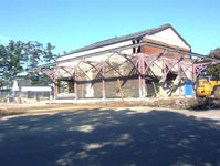 Exit 4 Bus Terminal Exterior Work 06/28/06
