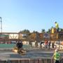 Bridge deck pour I-93 Northbound over Stonehenge Rd, view South - 09/17