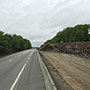 I-93 mainline ledge cut, facing North - 06/17