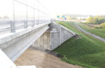 Looking Along Southbound Off Ramp Bridge 09/29/09
