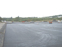 Park and Ride Paving 04/15/08