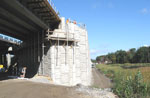Underneath Northbound On Ramp Bridge Looking North  09/29/09