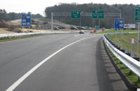 End of Southbound Off-Ramp Looking South 12/14/09