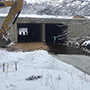 Northbound Cohas box culvert extension - 03/17
