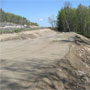 Access Road and Temp Northbound Off-Ramp North of Basin - 05/12/2012