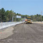 Fine Grading the Northern Northbound Crossover - 05/12/2012
