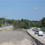 Fill placed in median North of Recreation Trail - 05/12/2012