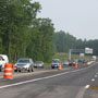 I-93 SB at norther end of project - 09/14