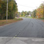 Independence Drive - Striping Laid Out 10/08/12