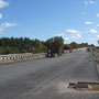 View of new Southbound Mainline from just south of the Southbound Bridge over NH28 10/28/2011