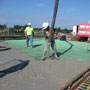 Concrete deck pour for Southbound bridge over NH 28 09/28/2011