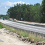 Constructing Fill for Temporary Northbound Off-Ramp  - 07/02/2012